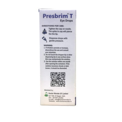 Presbrim T Bottle Of 5ml Eye Drops