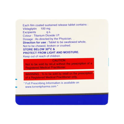 Torglip Od 100mg Strip Of 10 Tablets