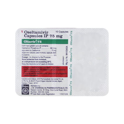 Oltavir 75mg Strip Of 10 Capsules