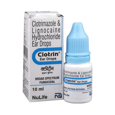 Clotrin Bottle Of 5ml Ear Drops