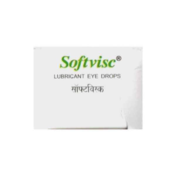 Softvisc 0.1% Bottle Of 10Ml Lubricant Eye Drops