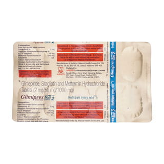 Glimiprex Sm Forte 2Mg Strip Of 10 Tablets
