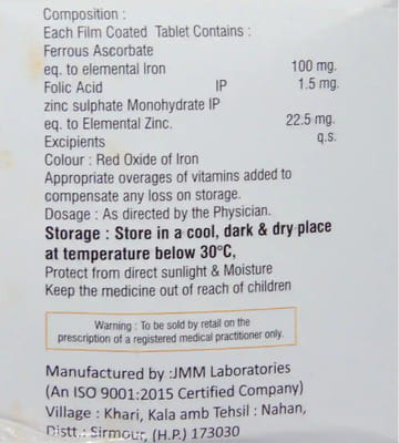 Folquick F Strip Of 10 Tablets