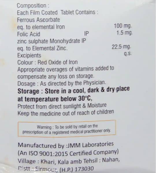 Folquick F Strip Of 10 Tablets