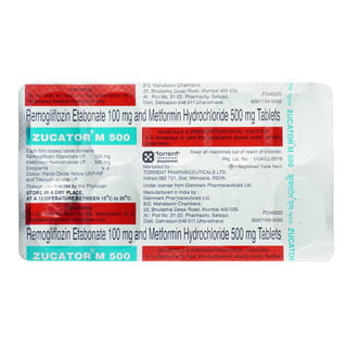 Zucator M 500Mg Strip Of 10 Tablets