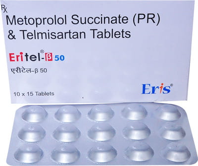 Eritel Beta 50mg Strip Of 15 Tablets