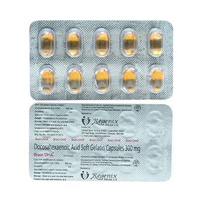 Brain Dha Strip Of 10 Capsules