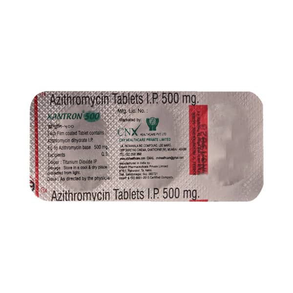 Xantron 500mg Strip Of 3 Tablets