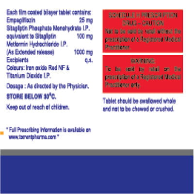 Cospiaq Sm 25/100/1000mg Strip Of 10 Tablets