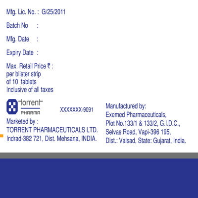 Cospiaq Sm 25/100/1000mg Strip Of 10 Tablets