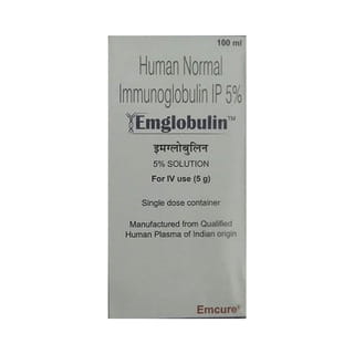 Emglobulin 5% Vial Of 100Ml Solution For Infusion