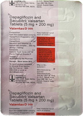 Valentas D 200mg Strip Of 10 Tablets