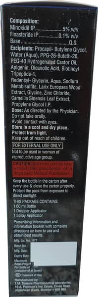 Morr F Aqua+ 5% Skin Solution | Alcohol Free