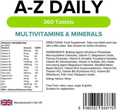 Daily 365 Strip Of 10 Tablets