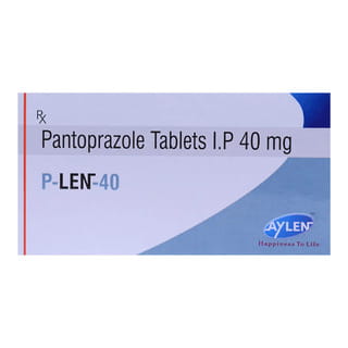 P Len 40Mg Strip Of 10 Tablets