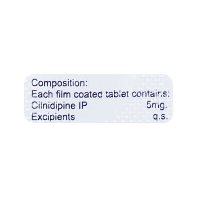 Cilapress 5mg Strip Of 10 Tablets