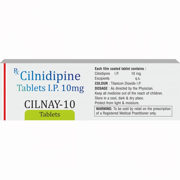 Cilnay 10Mg Strip Of 10 Tablets