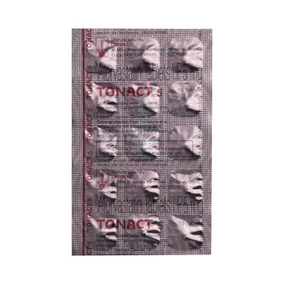 Tonact 5mg Strip Of 10 Tablets