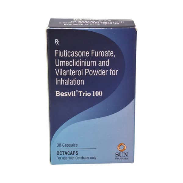 Besvil Trio 100mcg Box Of 30 Octacaps