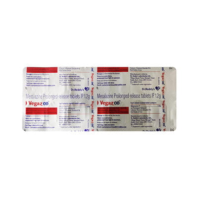 Vegaz Od 1.2gm Strip Of 15 Tablets
