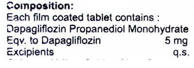 Dapagold 5mg Strip Of 15 Tablets