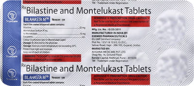Bilahasta M Strip Of 10 Tablets