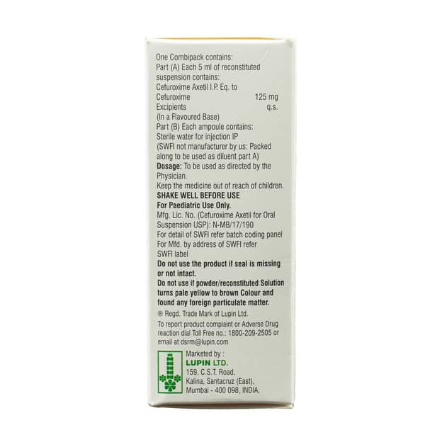 Cetil Bottle Of 30Ml Dry Suspension