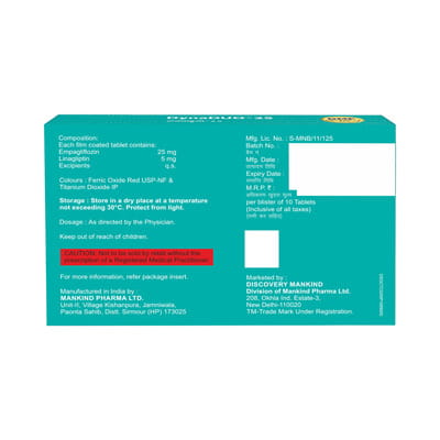 Dynaduo 25/5mg Strip Of 10 Tablets