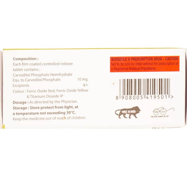 Carvejohn-Cr 10 Tablet 10