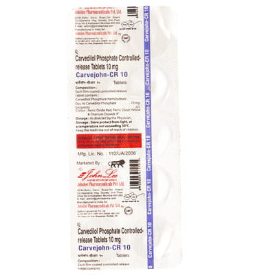 Carvejohn-Cr 10 Tablet 10