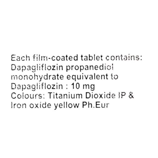 Dapefy 10mg Strip Of 14 Tablets