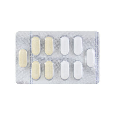 Nucart Vg Strip Of 10 Combipack Tablets