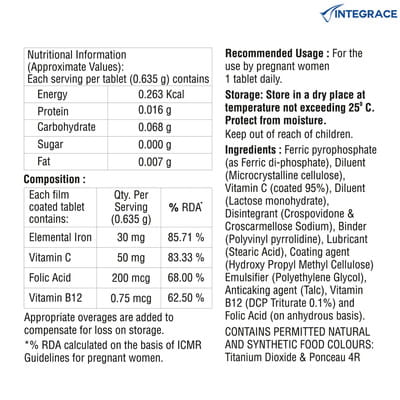 Mumfer Max Strip Of 15 Tablets
