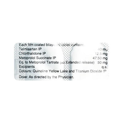 Sartel Beta Plus 50mg Strip Of 10 Tablets