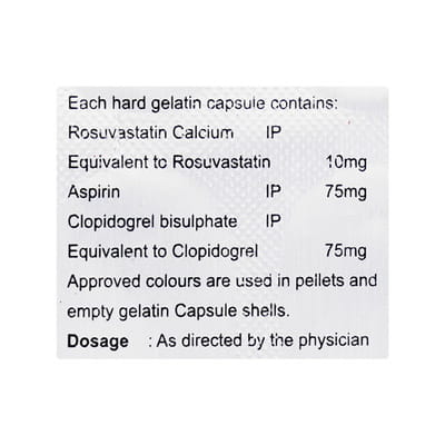 Rozula Gold 10mg Strip Of Capsules