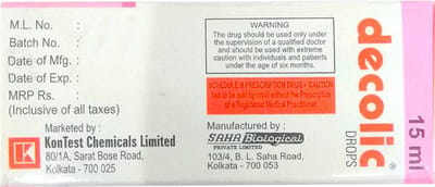 Decolic Inf Bottle Of 30ml Oral Drops