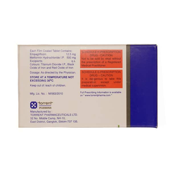 Empazio M 12.5/500mg Strip Of 10 Tablets