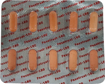 Fexotrust 180mg Strip Of 10 Tablets