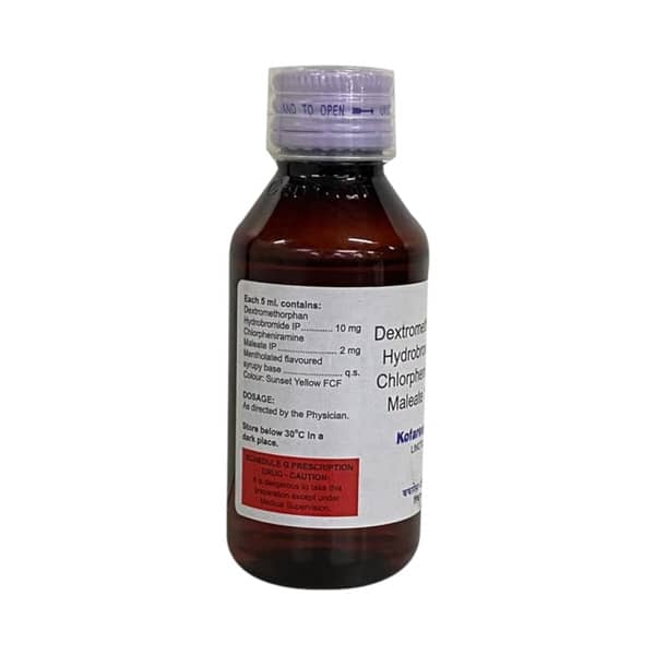 Kofarest Dx Linctus Bottle Of 100ml Syrup
