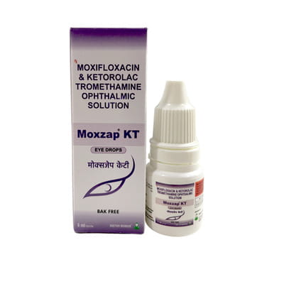 Moxzap Kt Bottle Of 5ml Eye Drops