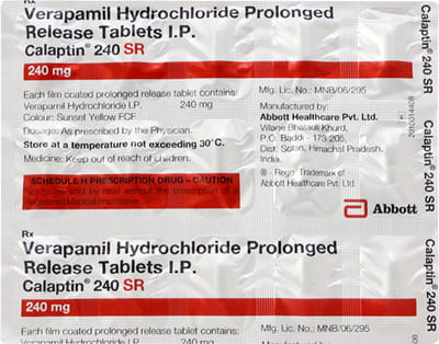 Calaptin Sr 240mg Strip Of 15 Tablets