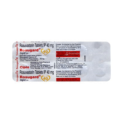 Rosugard 40mg Strip Of 10 Tablets