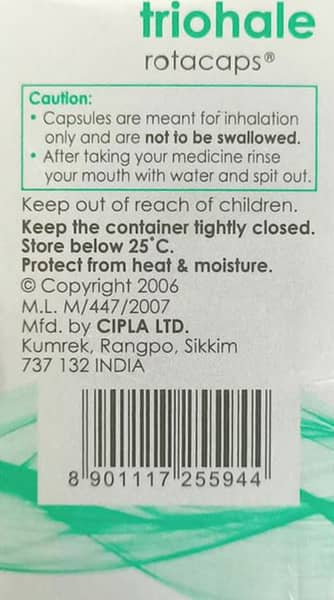 Triohale Box Of 30 Rotacaps