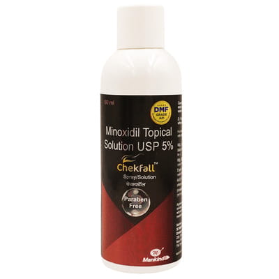 Chekfall 5% Bottle Of 60ml Spray/Solution