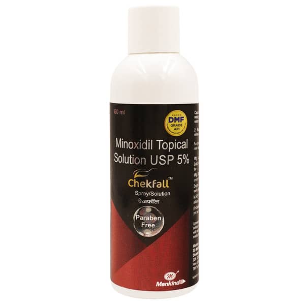 Chekfall 5% Bottle Of 60Ml Spray/Solution