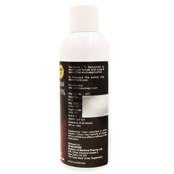 Chekfall 5% Bottle Of 60Ml Spray/Solution
