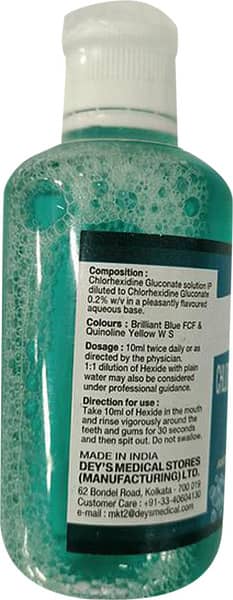 Hexide Bottle Of 170ml Mouthwash