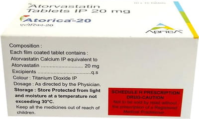 Atorica 20mg Strip Of 15 Tablets