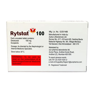 Rytstat 100mg Strip Of 6 Tablets