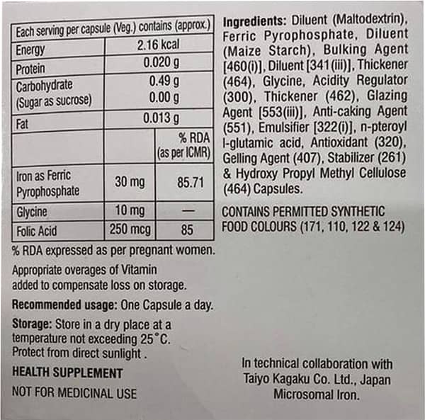 New Speedral Strip Of 10 Capsules